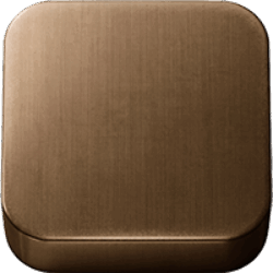 Weathered Brass Organic (.09)